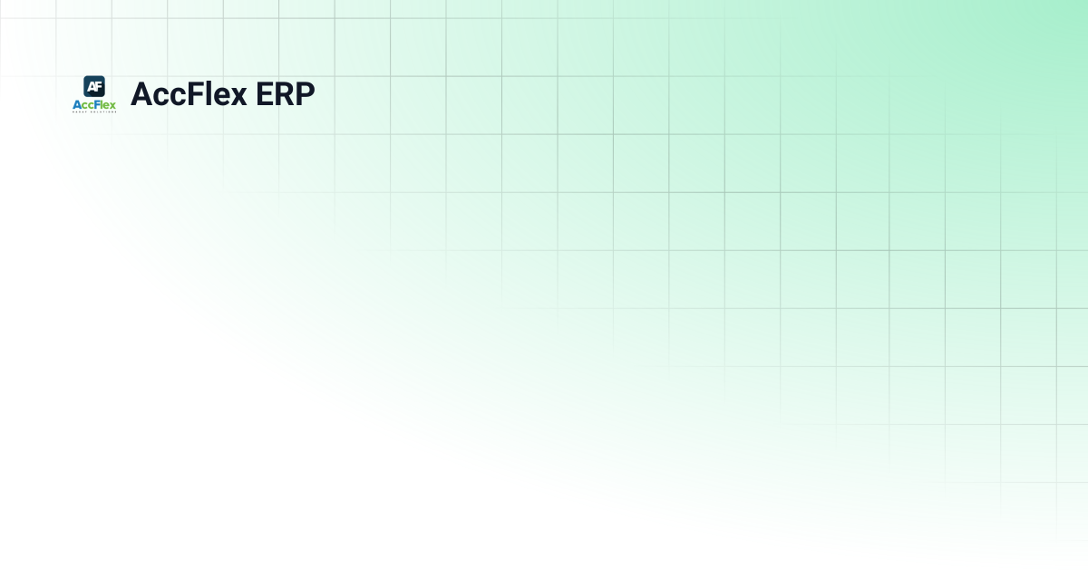 مخازن-Inventory Management | AccFlex ERP